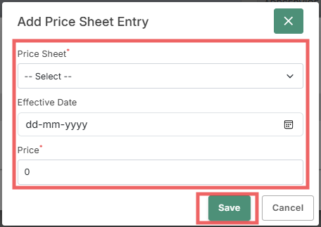 price_sheets