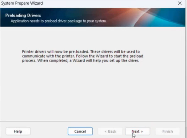 Preloading drivers