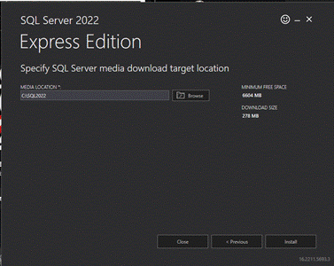 Select Install
