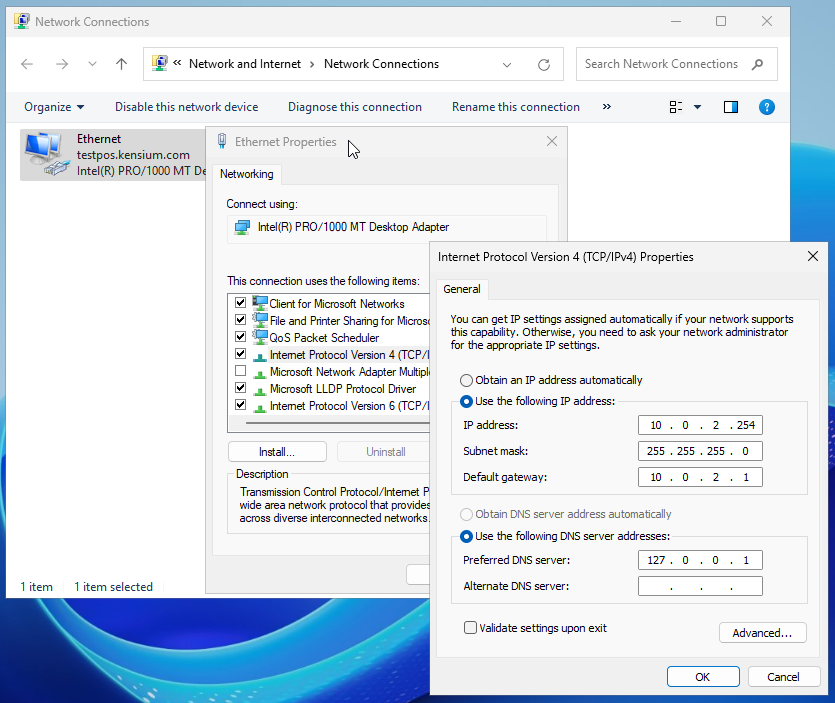 Static IP