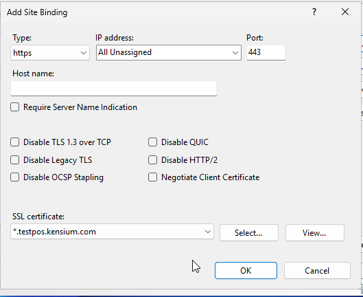 Site Binding